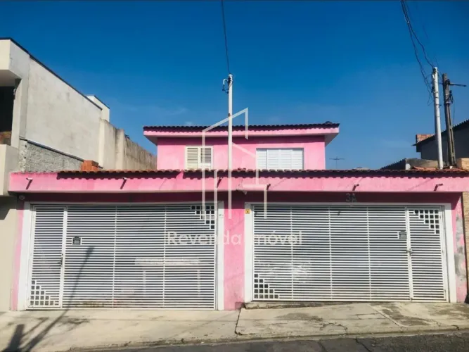 Sobrado à venda em São Paulo-SP, Jardim Indaiá: 2 quartos, 2 banheiros, 120m² de área