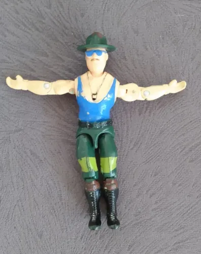 Boneco Comandos Em Ação Sargento Braço Forte Hasbro 1986