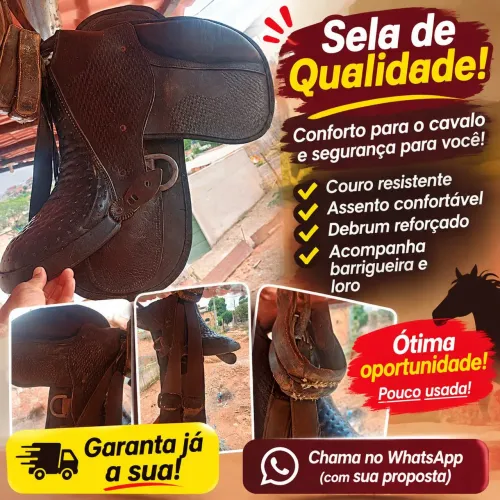 Vendo sela em bom estado