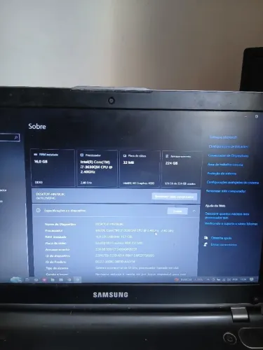 Notebook i7