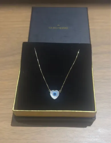 Colar Feminino Ouro18k - Olho Grago