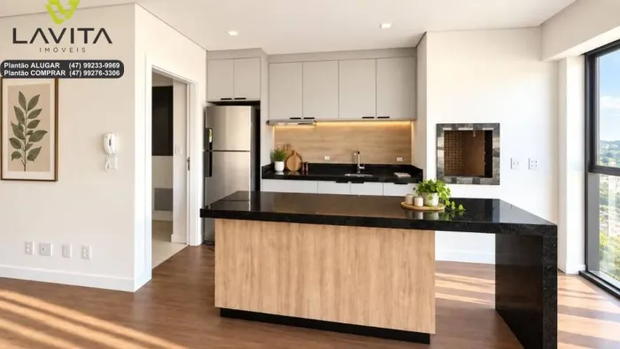Apartamento à VENDA ou ALUGUEL no Edifício Terraço Sky no Bairro da Velha em Blumenau - SC