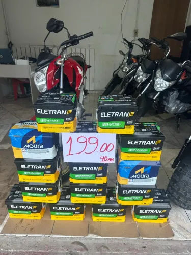 BATERIAS 40,60,70,90ah VARIOS MODELOS NOVOS