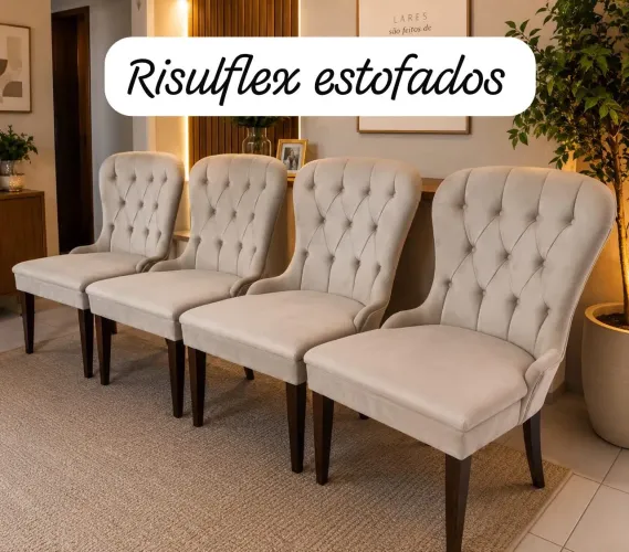 cadeiras de jantar de alta padrão por encomenda