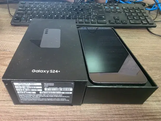 Samsung Galaxy 24 Plus 12GB | 256GB Preto - Ótimo estado