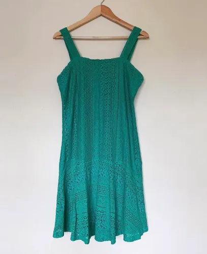 Vestido verde - Yessica City