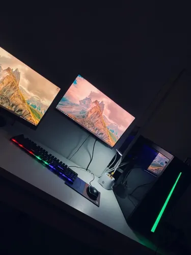 PC Gamer i3 duas telas