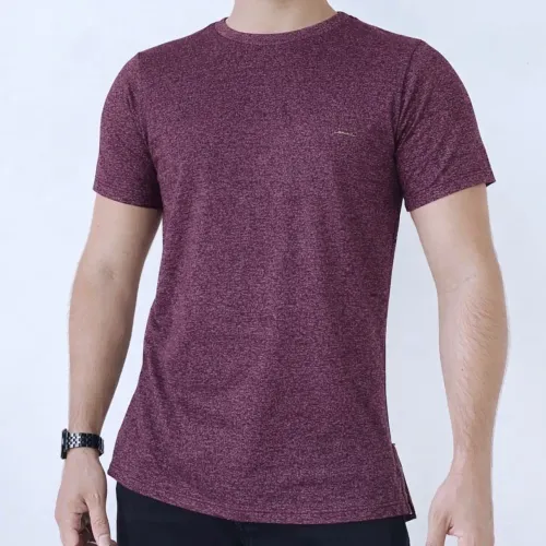 Camiseta essencial vinho masculina Nova