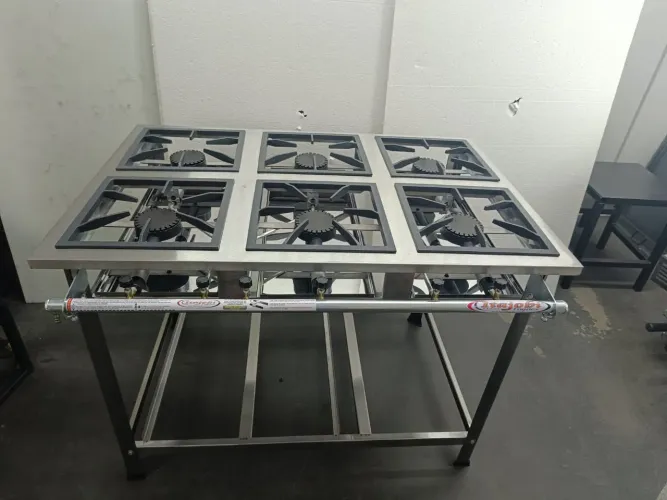 Fogão industrial inox- Itajobi