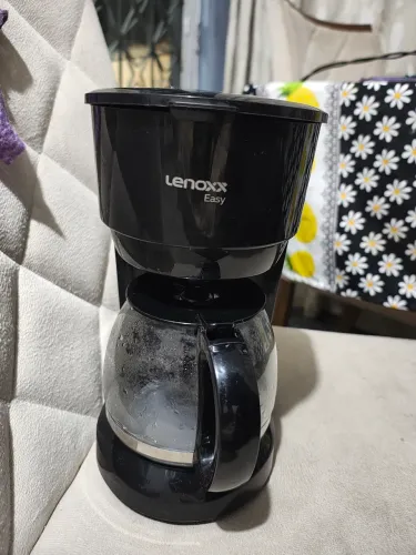 Cafeteira Elétrica Lenoxx Easy 18 Xícaras Preta - NOVO (Com Filtro Permanente)