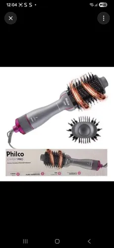 Escova secadora rotativa