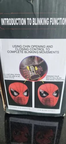 Máscara Homem aranha Spider man