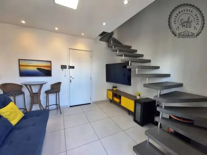 Ocian  48 m²  1 dorms  Varanda gourmet  Locação em pacote