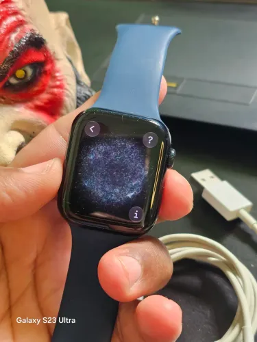 Apple watch 9 45mm aceito cartão com acréscimo.