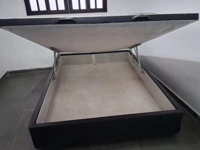 Cama box bau casal padrão