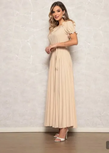 Vestido Palha GG