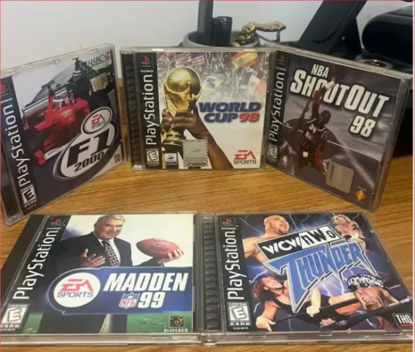Lote de jogos Originais PS1