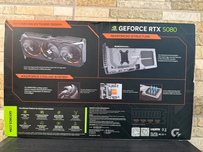 Vendo ou troco RTX 5080 Gigabyte gaming OC
