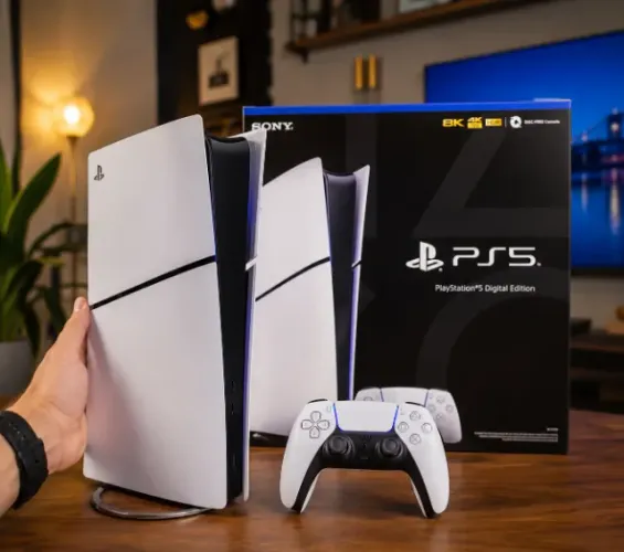 PlayStation 5 PS5 Slim Digital 825GB + Controle - Novo Lacrado