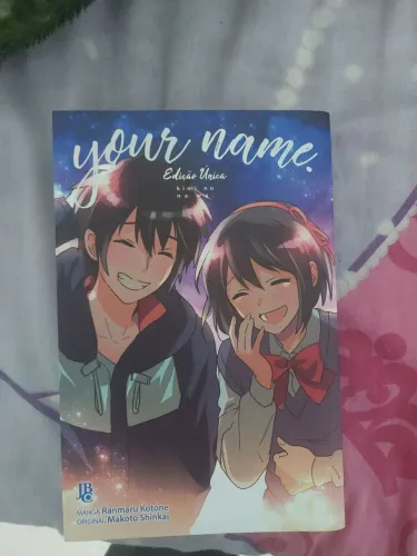 Mangá your name novo
