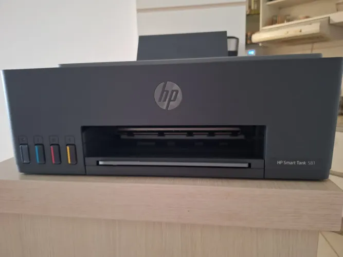 Impressora Smart Tank HP 581 + garantia ativa e tanque cheio