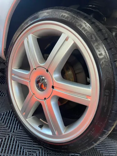 JG Rodas 18" 4x100 +4 Pneus NANKANG 205/40 Semi-Novos 70%