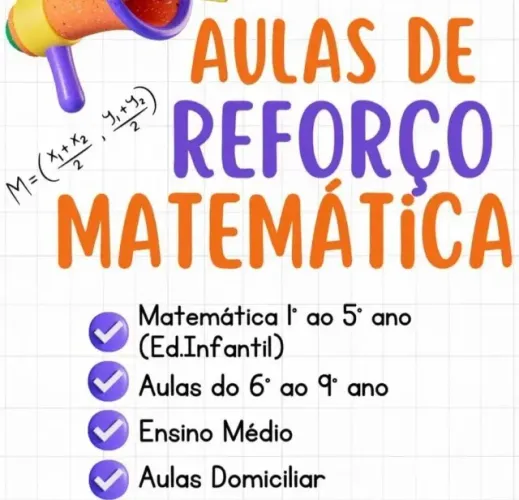 Aulas particulares de matemática