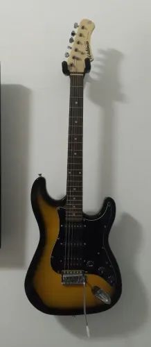 Guitarra + Amplificador + Pedaleira + Cabos + Capa