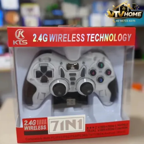 Controle Sem Fio Para PS1/PS2/PS3/PC/ XBOX E Android + Entrega Grátis