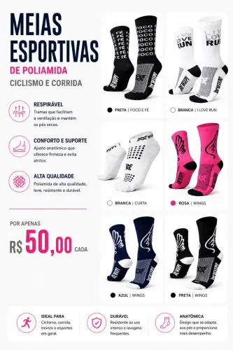Meias HUPI poliamida 