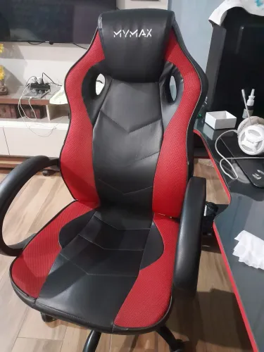 Cadeira gamer vermelha