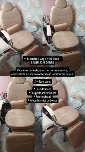 Cadeira de estetica