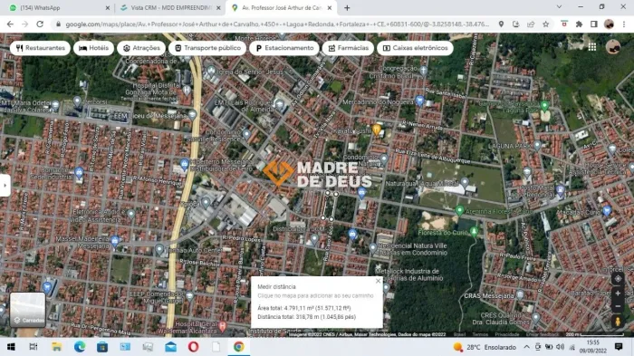 Terreno Lagoa Redonda 4.658,50 m²