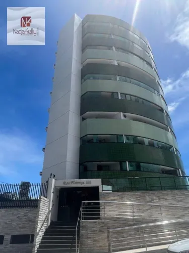 Apartamento de 135m² com 3 quartos e a 400m. da praia a venda por R$ 840.000 - Jardim Ocea