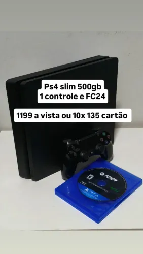 Ps4 Slim 500gb + FC24
