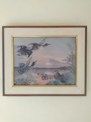 Quadro gravura em 3D