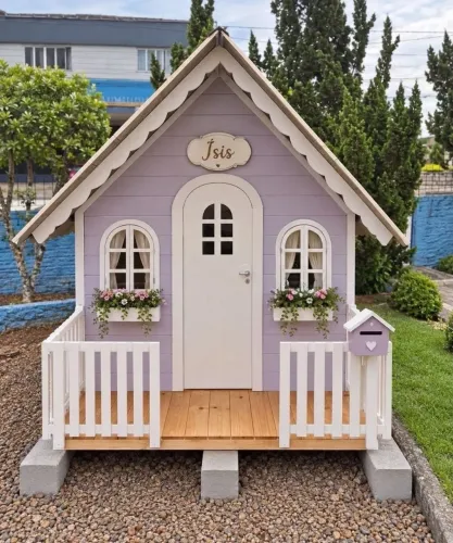 Casinha de boneca direto da fábrica