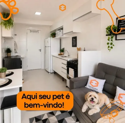 APARTAMENTO MOBILIADO PARA LOCAÇÃO NA MOOCA | 2 DORMITÓRIOS | 35 m² | COM LAZER | PERTO DO