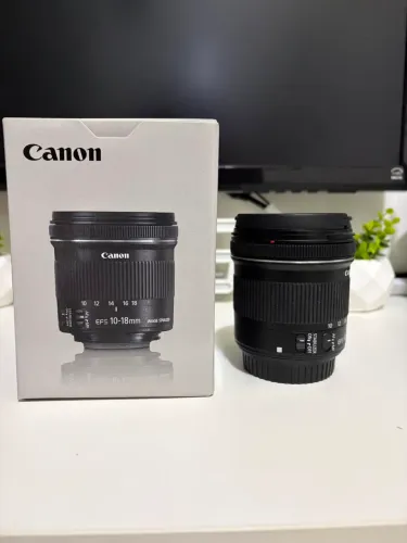 Lente Canon Efs 10-18mm grande angular