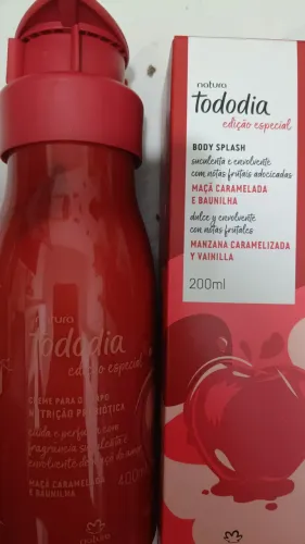 Kit maçã caramelizada da Natura