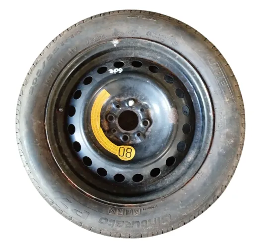 Roda Ferro Com Pneu R16 Fiat Palio Linea Strada 