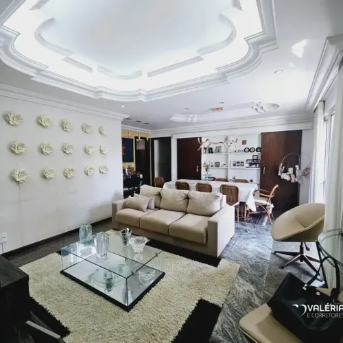 APARTAMENTO COM 138M², 04 QUARTOS, 01 VAGA
