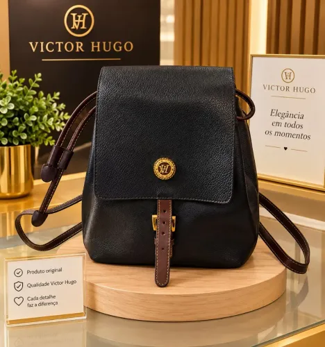 Mochila VICTOR HUGO - vintage - excelente estado 