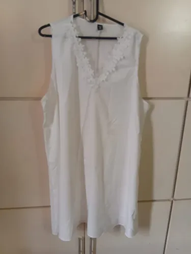 Camisola Plus Size Branca