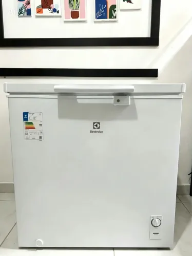 Freezer Horizontal Electrolux HE200 199L - Apenas 7 Meses de Uso (Estado de Novo!)