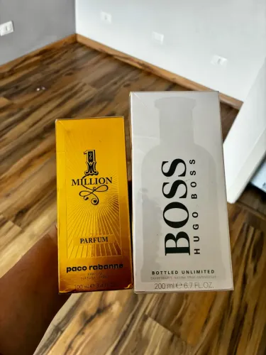 Perfume Hugo boss e 1million paco rabanne