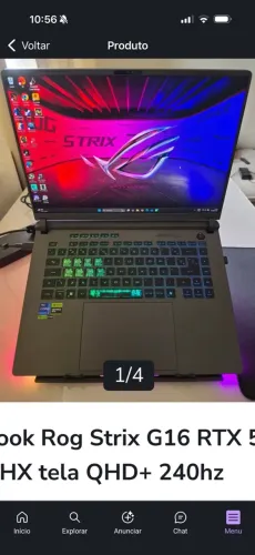 Rog Strix G16 Rtx5060 I9 14Gen