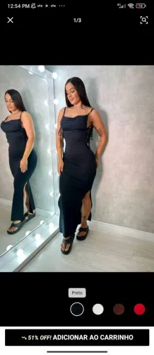 Vestido preto 