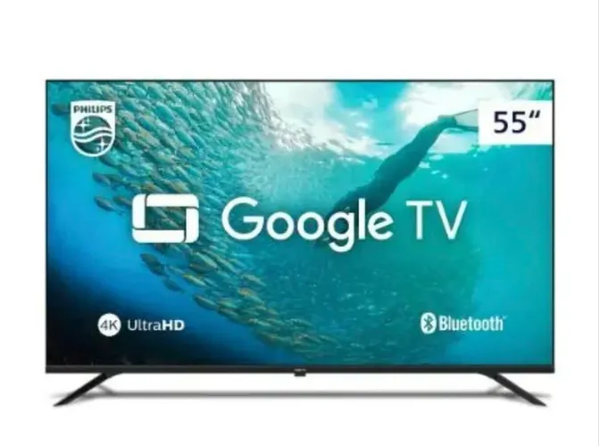 Smartv Philips 55 4K UltraHD Googletv Amblight 