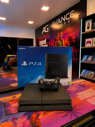 Ps4 fat 500gb seminovo